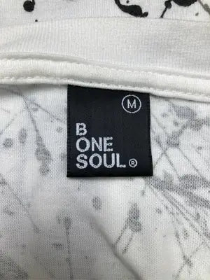 B ONE SOUL/ビーワンソウル/Tシャツ/カットソー/トップス/ホワイト/M
