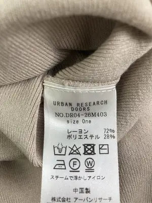 URBAN RESEARCH DOORS/アーバンリサーチドアーズ/ワンピース/ワンピース/ドレス/ベージュ/One