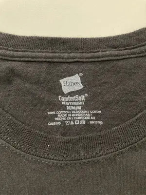 Hanes/ヘインズ/Tシャツ/カットソー/トップス/ブラック/M