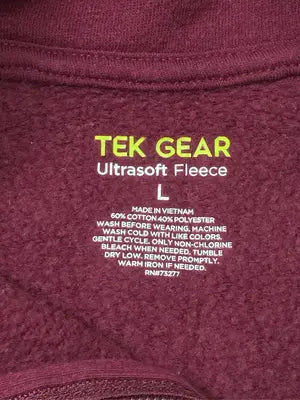 TEK GEAR/スウェット/トップス/レッド/L