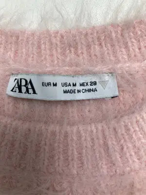 ZARA/ザラ/ニット/セーター/トップス/ピンク/EUR M/USA M/ MEX 28