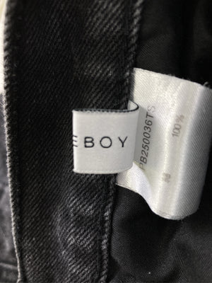 PAGEBOY/ペイジボーイ/デニムパンツ/パンツ/ブラック/25S