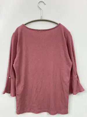 GLACIER/グラシア/Tシャツ/カットソー/トップス/ピンク/L
