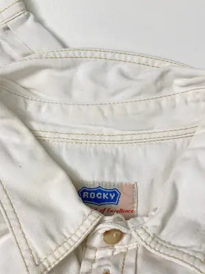 ROCKY/シャツ/ブラウス/トップス/アイボリー/XL