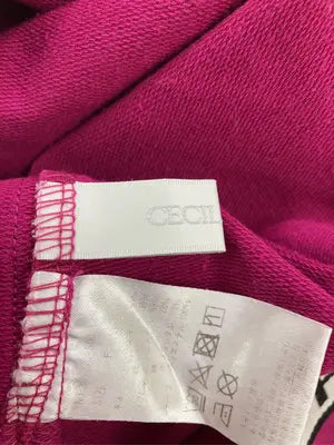 CECIL McBEE/セシルマクビー/Tシャツ/カットソー/トップス/ピンク/F