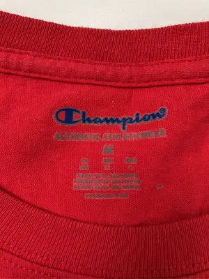 Champion/チャンピオン/Tシャツ/カットソー/トップス/レッド/ASIA L