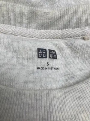 UNIQLO/ユニクロ/スウェット/トップス/ホワイト/S