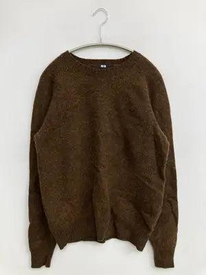 UNIQLO/ユニクロ/ニット/セーター/トップス/ブラウン/L