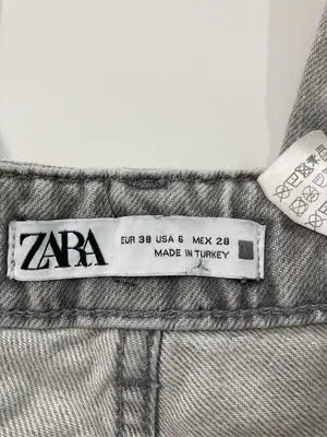 ZARA/ザラ/デニムパンツ/パンツ/グレー/USA6
