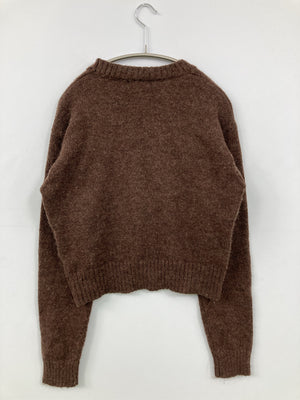 b2 STUDIO/ビーツースタジオ/ニット/セーター/トップス/ブラウン/M