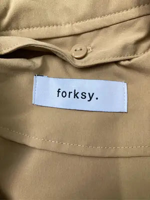 forksy./フォルクシー/ワンピース/ワンピース/ドレス/ベージュ/F