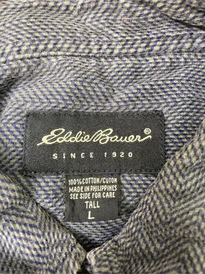 Eddie Bauer/エディーバウアー/シャツ/ブラウス/トップス/グレー/L