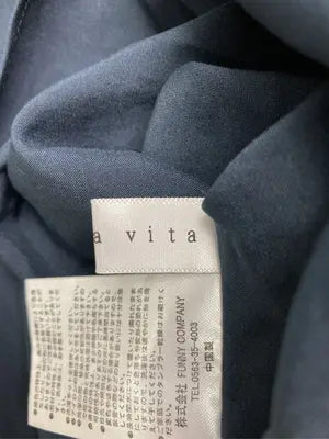 Aletta vita/Tシャツ/カットソー/トップス/ネイビー/FREE
