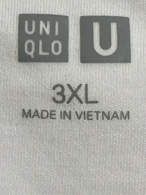 UNIQLO/ユニクロ/Tシャツ/カットソー/トップス/ホワイト/3XL