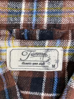 Tammer/シャツ/ブラウス/トップス/ブラウン/M