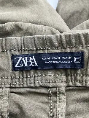 ZARA/ザラ/チノパンツ/パンツ/カーキ/USA M