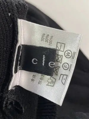clear/クリア/Tシャツ/カットソー/トップス/ブラック/F