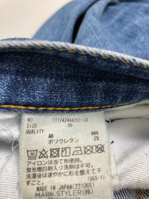 Ungrid/アングリッド/デニムパンツ/パンツ/ブルー/26