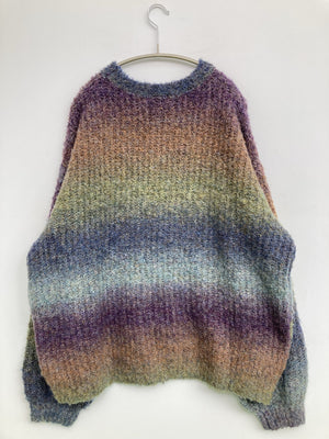 MN.L/エムエヌエル/ニット/セーター/トップス/ネイビー/F