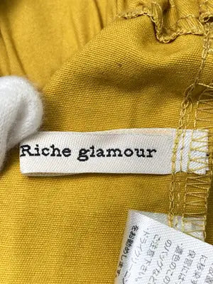 Riche glamour/リシェグラマー/スカート/スカート/イエロー/M