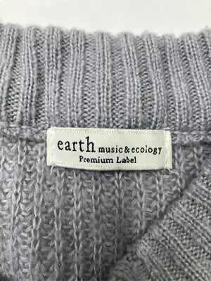 earth music&ecology/アースミュージックアンドエコロジー/ニット/セーター/トップス/グレー/F