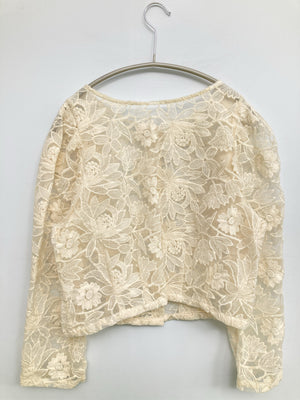 RETRO GIRL/レトロガール/カーディガン/ボレロ/トップス/アイボリー/F