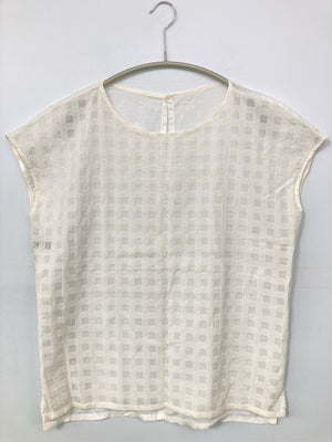 vingtrois/バントロワ/ノースリーブ/トップス/ホワイト/40