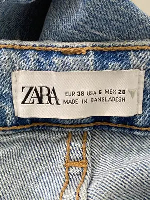 ZARA/ザラ/デニムパンツ/パンツ/スカイブルー/EUR38