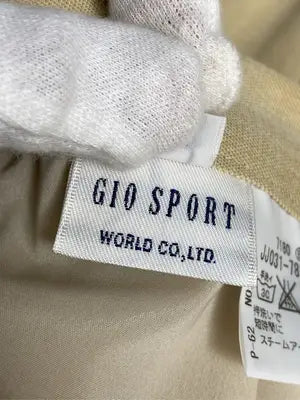 GIO SPORT/ジオスポーツ/セットアップ/ジャケット/アウター/ベージュ/2