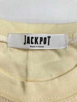 JACKPOT/ジャックポット/Tシャツ/カットソー/トップス/イエロー