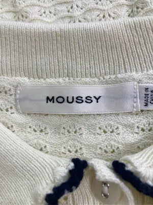 MOUSSY/マウジー/シャツ/ブラウス/トップス/アイボリー/FREE