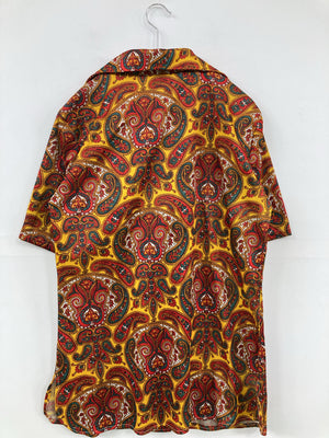 シャツ/ブラウス/トップス/オレンジ