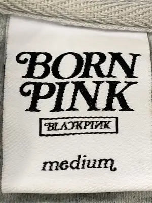 BLACKPINK/パーカー/トップス/グレー/M