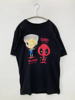 MARVEL/マーベル/Tシャツ/カットソー/トップス/ブラック/M
