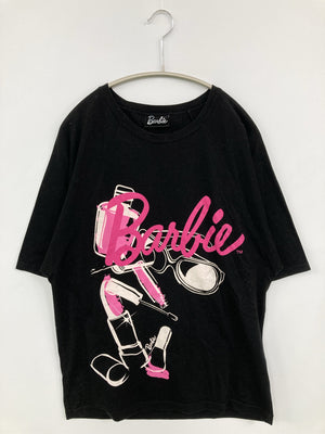 Barbie/バービー/Tシャツ/カットソー/トップス/ブラック/M