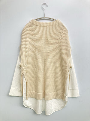 w closet/ダブルクローゼット/ニット/セーター/トップス/アイボリー/F