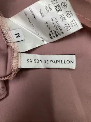 SAISON DE PAPILLON/セゾンドゥパピヨン/シャツ/ブラウス/トップス/レッド/M