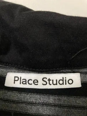 Place Studio/ポロシャツ/トップス/ブラック