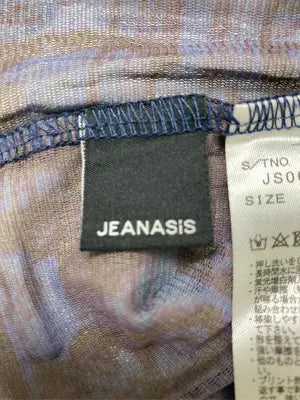 JEANASIS/ジーナシス/Tシャツ/カットソー/トップス/ネイビー/F