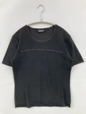 SONIA RYKIEL/ソニアリキエル/Tシャツ/カットソー/トップス/ブラック/38