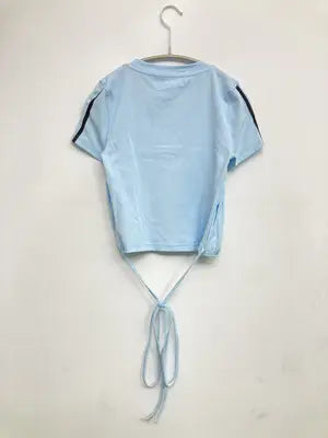 chuu/Tシャツ/カットソー/トップス/スカイブルー/160/84A