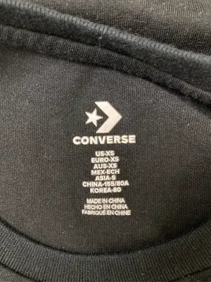 CONVERSE/コンバース/Tシャツ/カットソー/トップス/ブラック/S