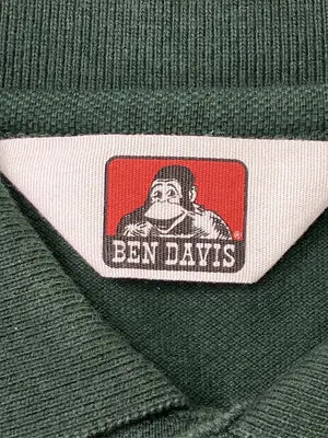 BEN DAVIS/ベンデイビス/ポロシャツ/トップス/グリーン/M