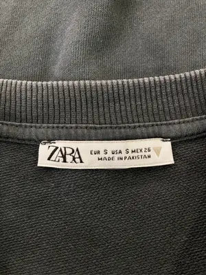 ZARA/ザラ/Tシャツ/カットソー/トップス/グレー/USA S