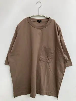 PLST/プラステ/Tシャツ/カットソー/トップス/ブラウン/XL