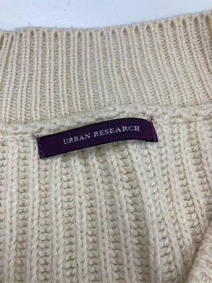 URBAN RESERCH/アーバンリサーチ/ニット/セーター/トップス/アイボリー/Free