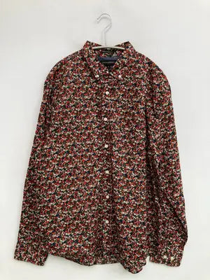 BANANA REPUBLIC/バナナリパブリック/シャツ/ブラウス/トップス/レッド/XL