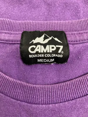 CAMP7/キャンプセブン/Tシャツ/カットソー/トップス/パープル/MEDIUM