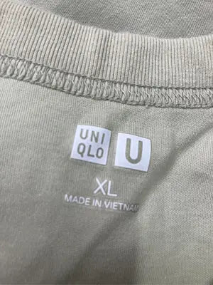UNIQLO/ユニクロ/Tシャツ/カットソー/トップス/グリーン/XL