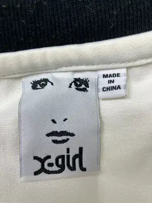 X-GIRL/エックスガール/Tシャツ/カットソー/トップス/アイボリー/S